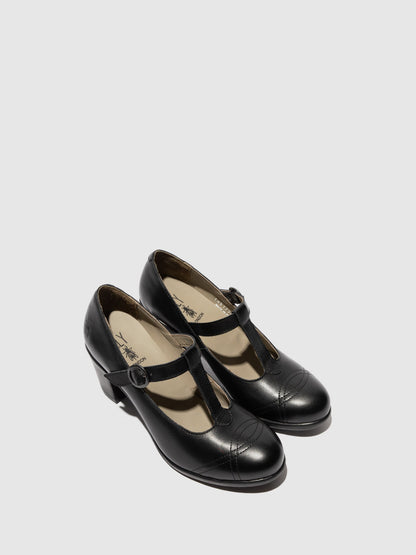 Spangenschuhe KIAI175FLY SCHWARZ