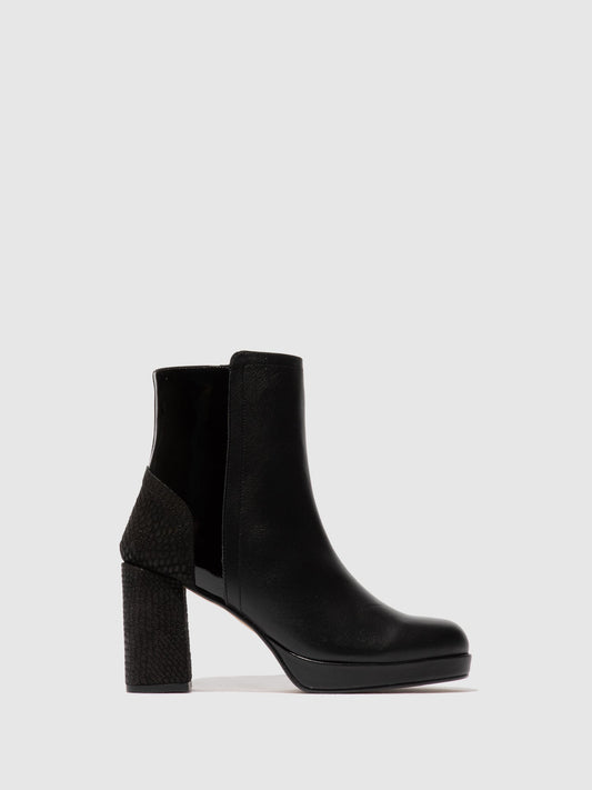 Zip-up-Stiefeletten EFAN181FLY SCHWARZ