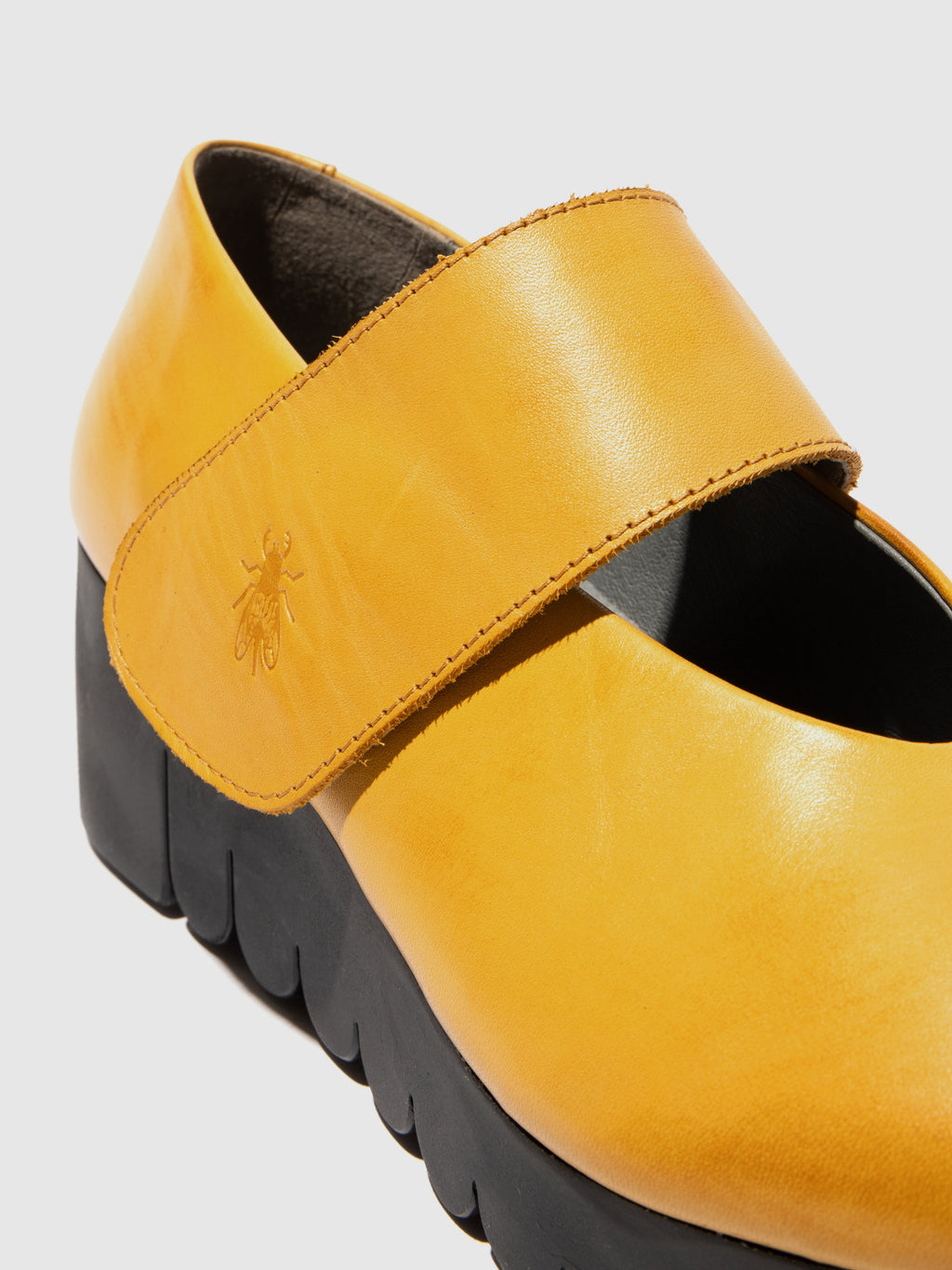 Velcro Shoes VARI188FLY MUSTARD