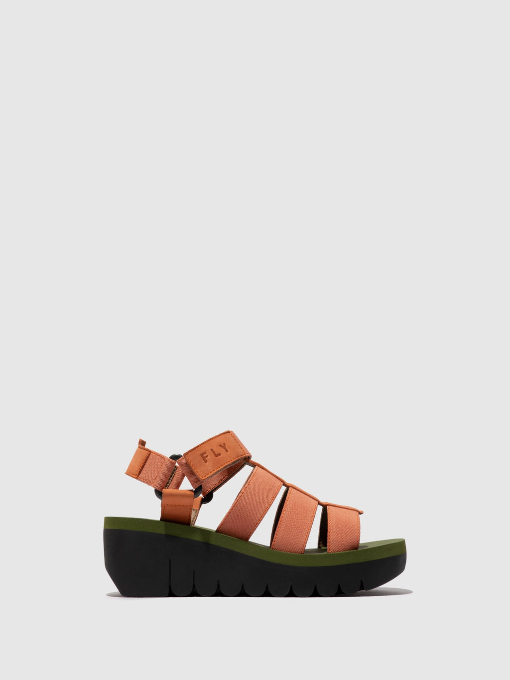 Strappy Sandals YOJI198FLY TEA ROSE/TEA ROSE/ARMY GREEN