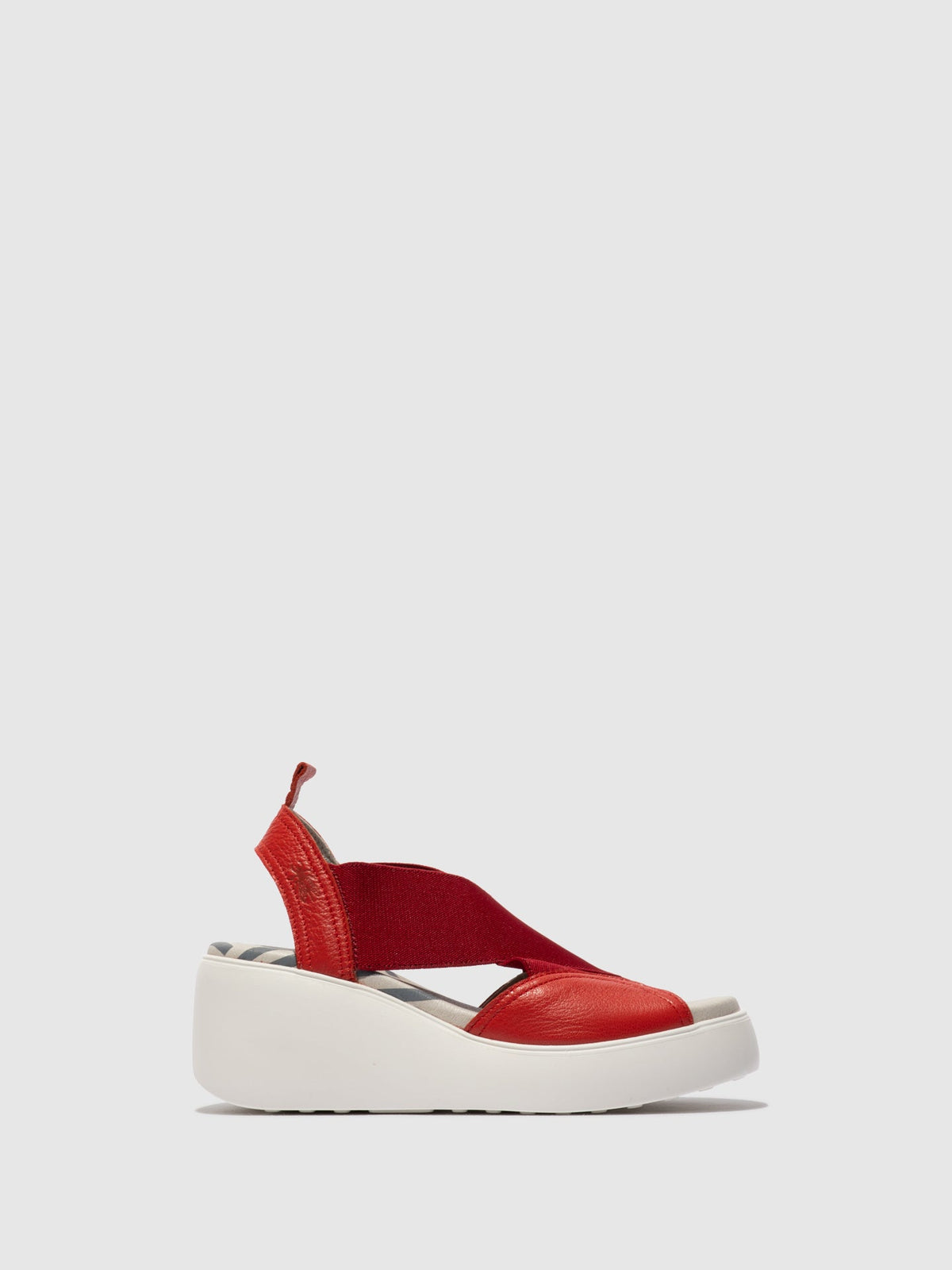 Sandalen mit Gummizügen DAIF216FLY DEVIL RED