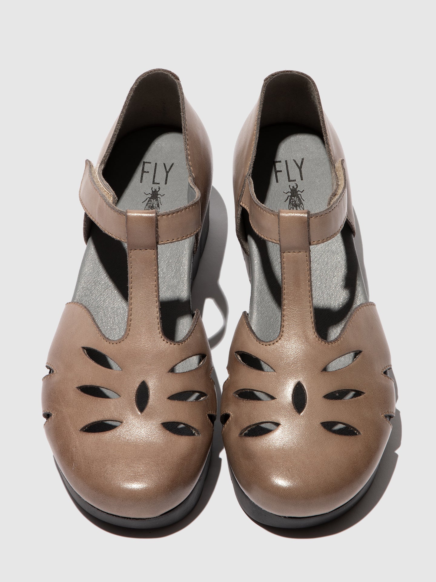 Velcro Shoes VELT224FLY GREY