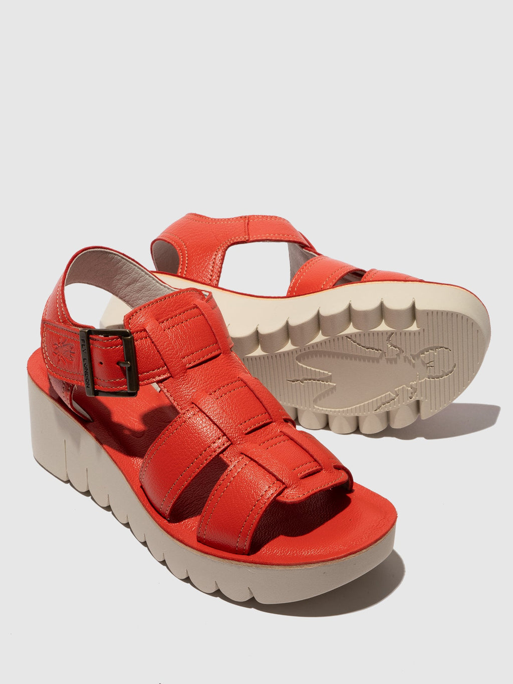 Sling-Back Sandals YUDD236FLY DEVIL RED