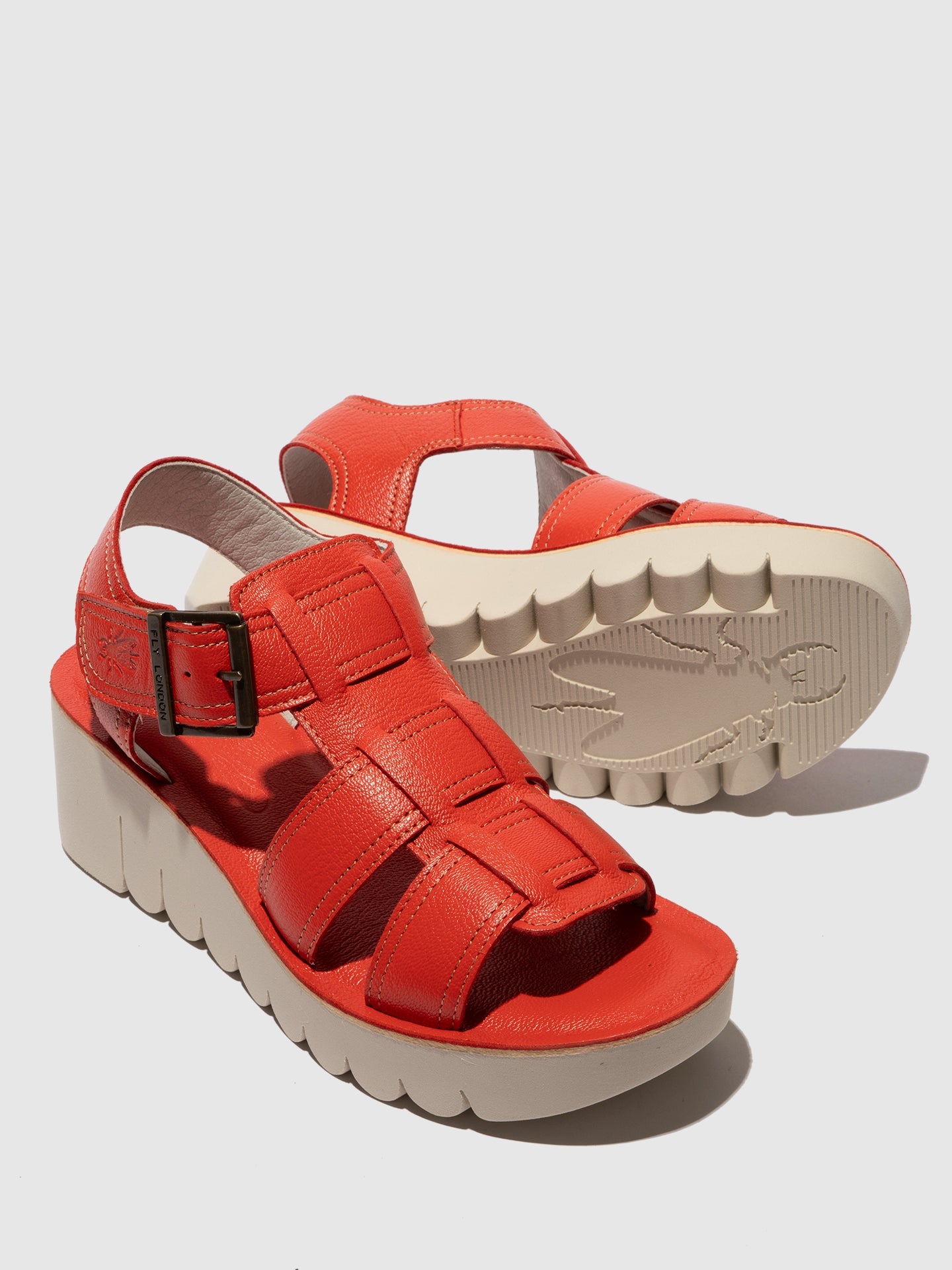 Slingback-Sandalen YUDD236FLY DEVIL RED
