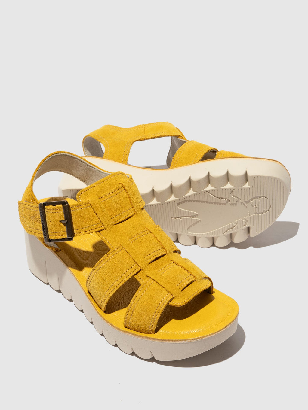 Sling-Back Sandals YUDD236FLY YELLOW
