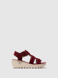 Sling-Back Sandals YUDD236FLY BERRY