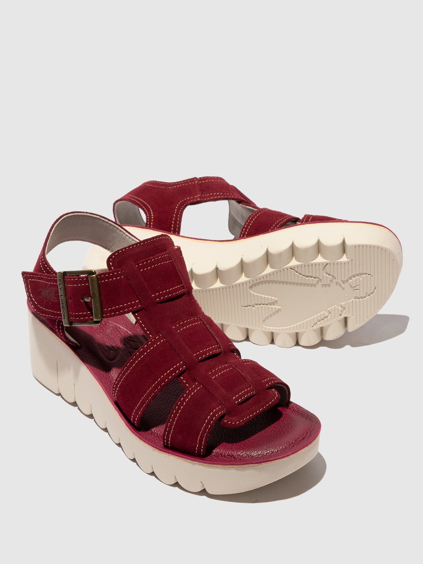 Sling-Back Sandals YUDD236FLY BERRY