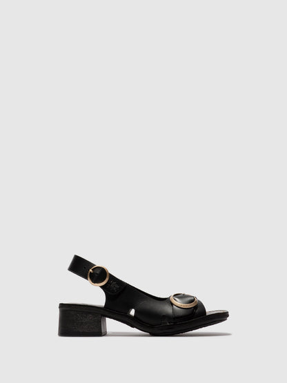 Buckle-Sandalen EDOV237FLY SCHWARZ