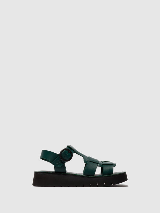 Riemchensandalen SUDY246FLY DK.MOSS