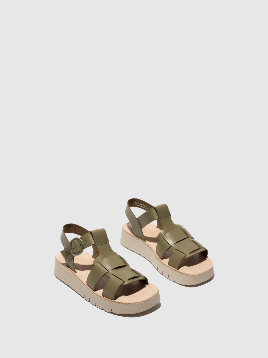 Buckle Sandals SUDY246FLY SMOG/NATURAL