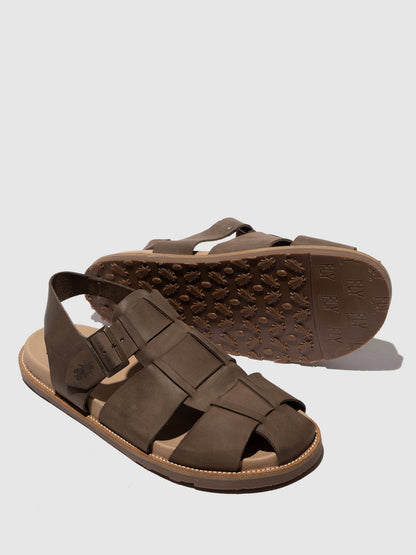 Riemchensandalen MAFY258FLY BRAUN