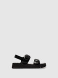 Sling-Back Sandals SOLB260FLY BLACK