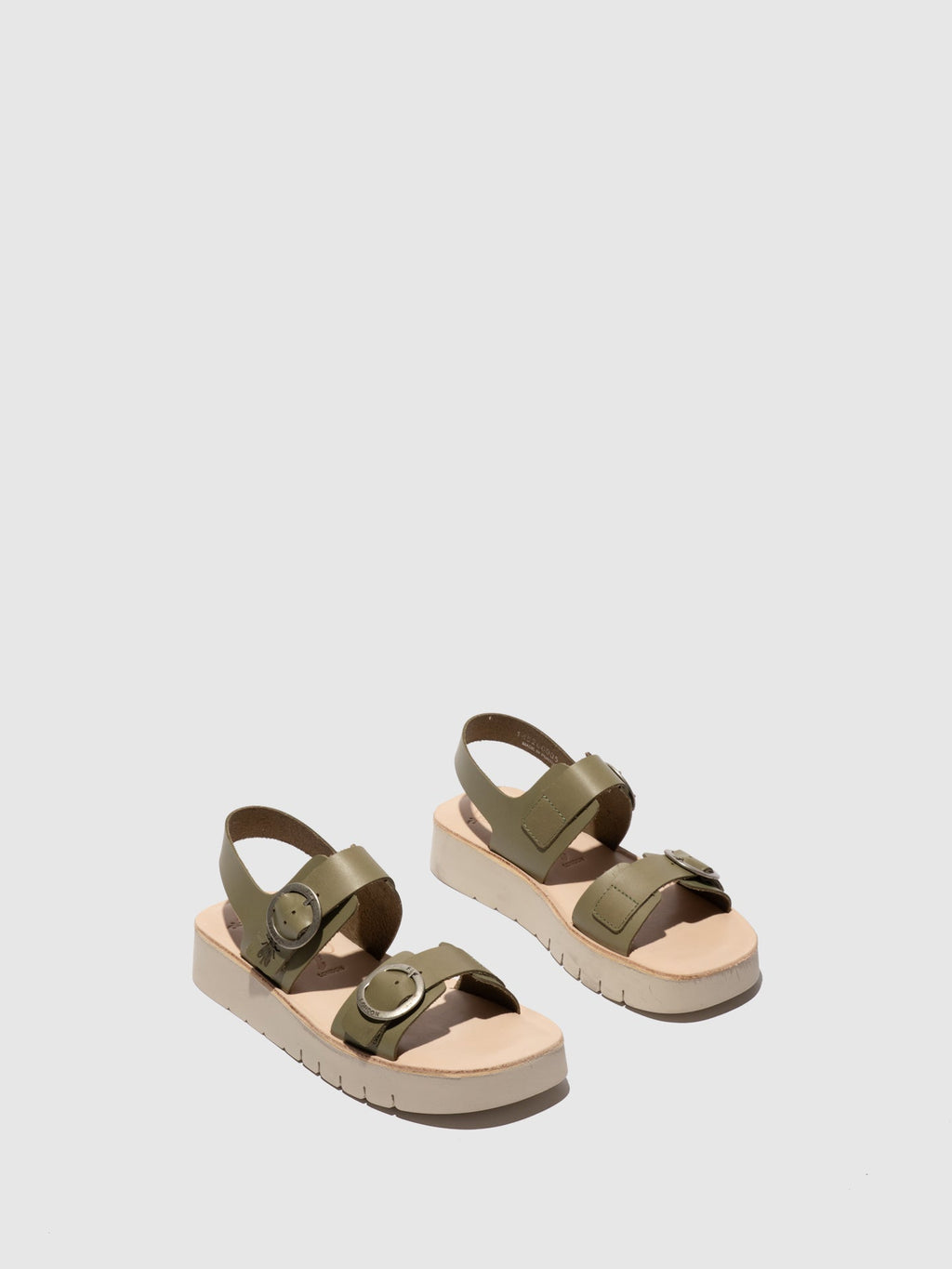 Sling-Back Sandals SOLB260FLY SMOG/NATURAL