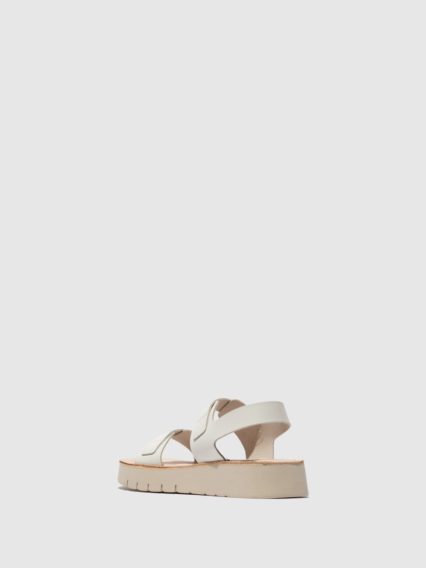 Sling-Back Sandals SOLB260FLY WHITE/NATURAL