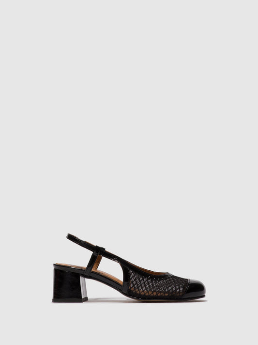 Slingback-Sandalen SOKI273FLY SCHWARZ