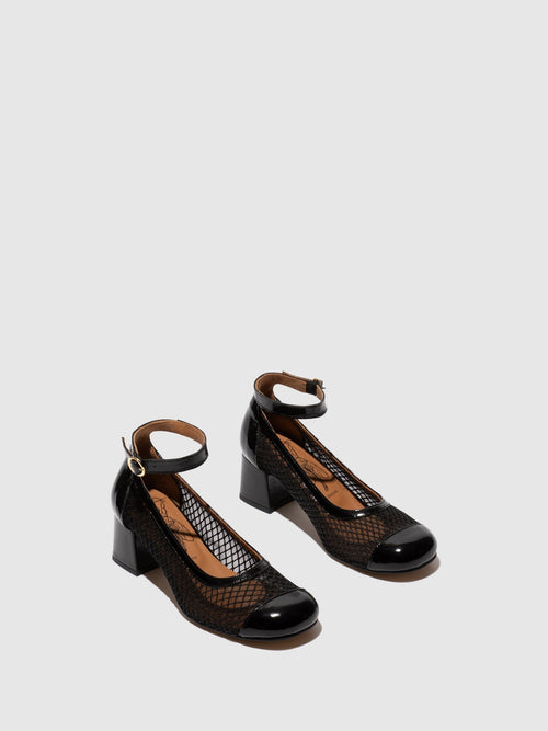Sapatos de Tira no Tornozelo SALZ274FLY PRETO