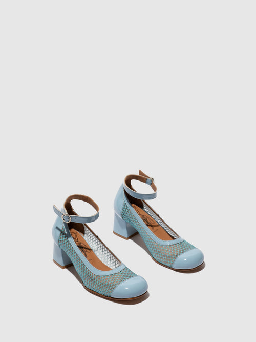 Sapatos de Tira no Tornozelo SALZ274FLY AZUL CÉU