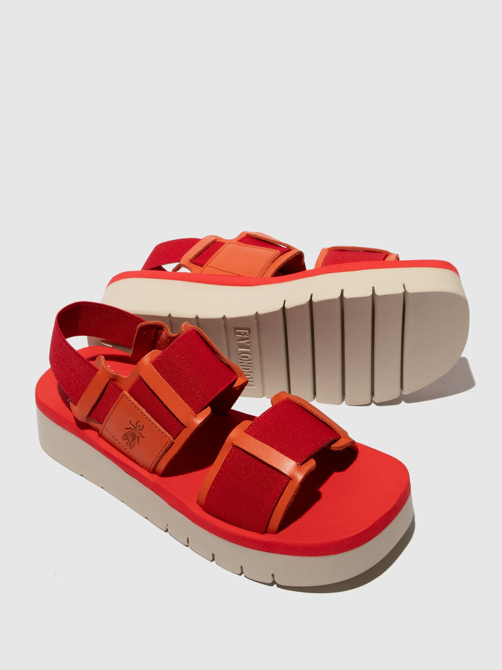 Sling-Back Sandals SORU277FLY SCARLET/RED/RED