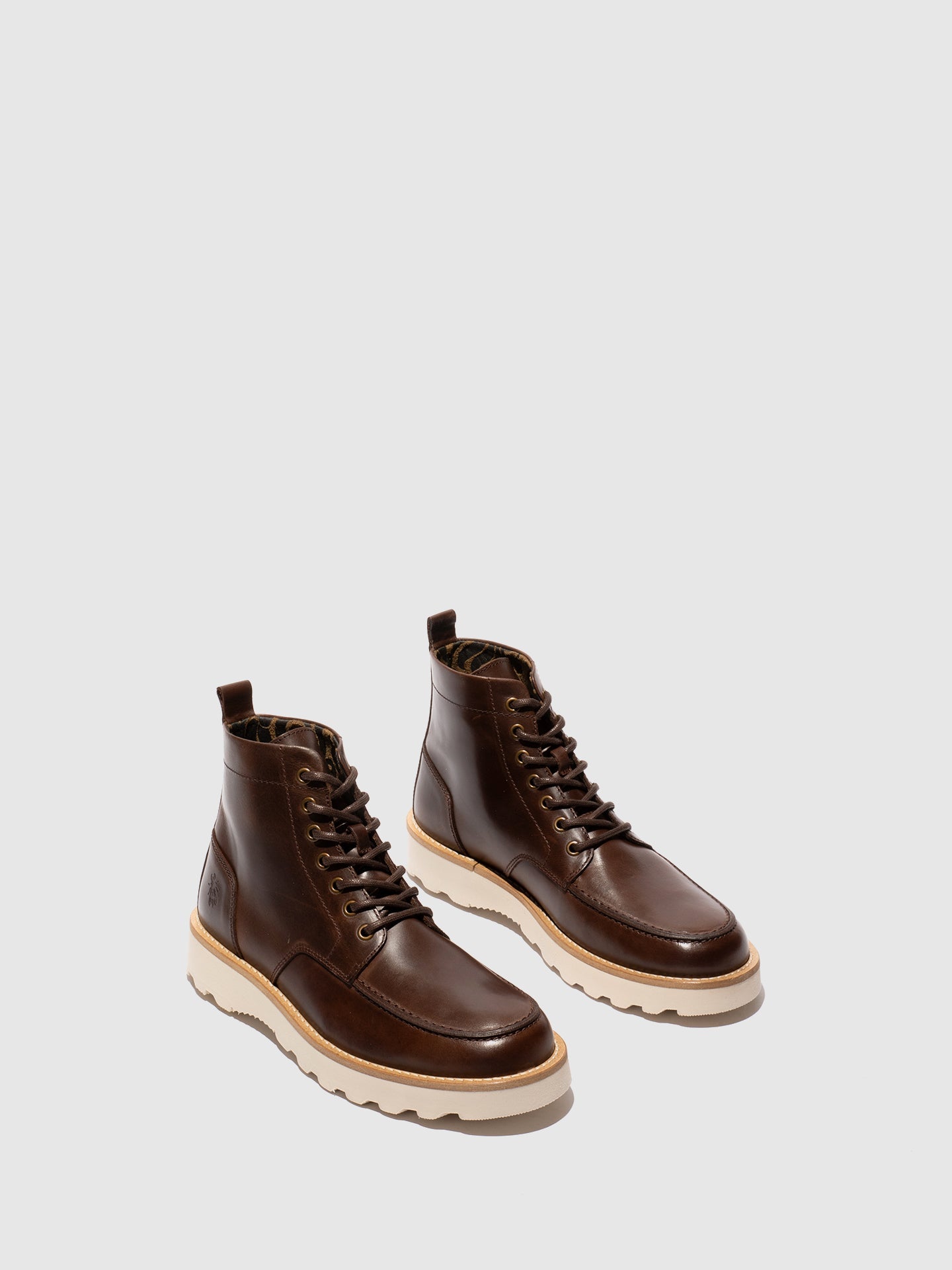 Schnürstiefeletten ROIK300FLY DK. BROWN