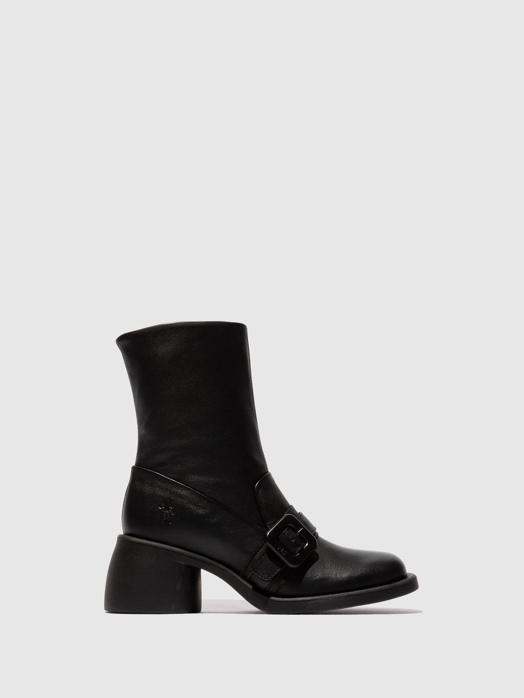 Buckle Ankle Boots HUDA303FLY BLACK