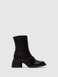 Buckle Ankle Boots HUDA303FLY BLACK