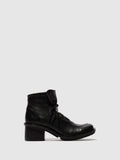 Lace-up Ankle Boots CARF307FLY BLACK