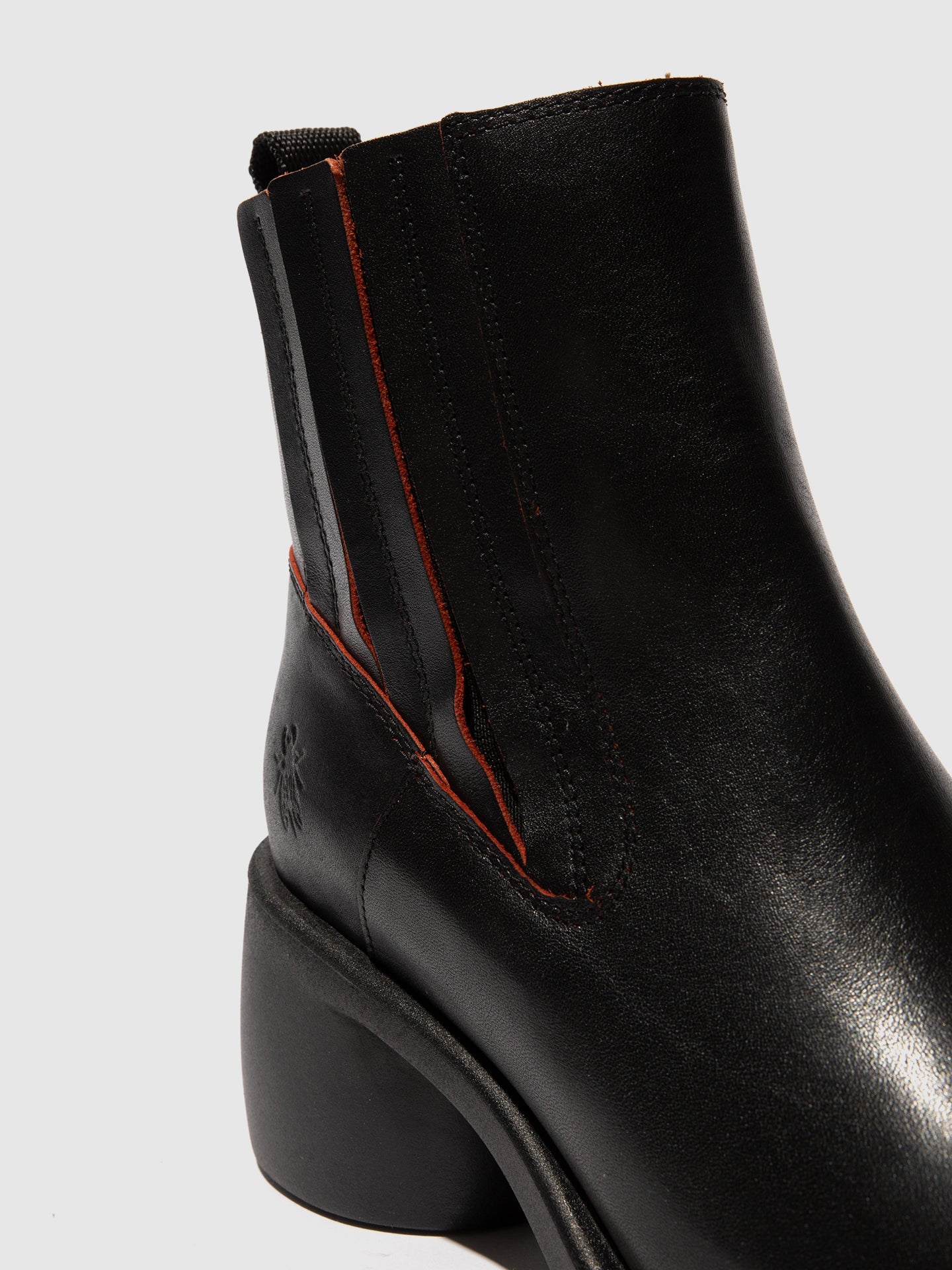 Chelsea Ankle Boots HAIL310FLY BLACK/RED