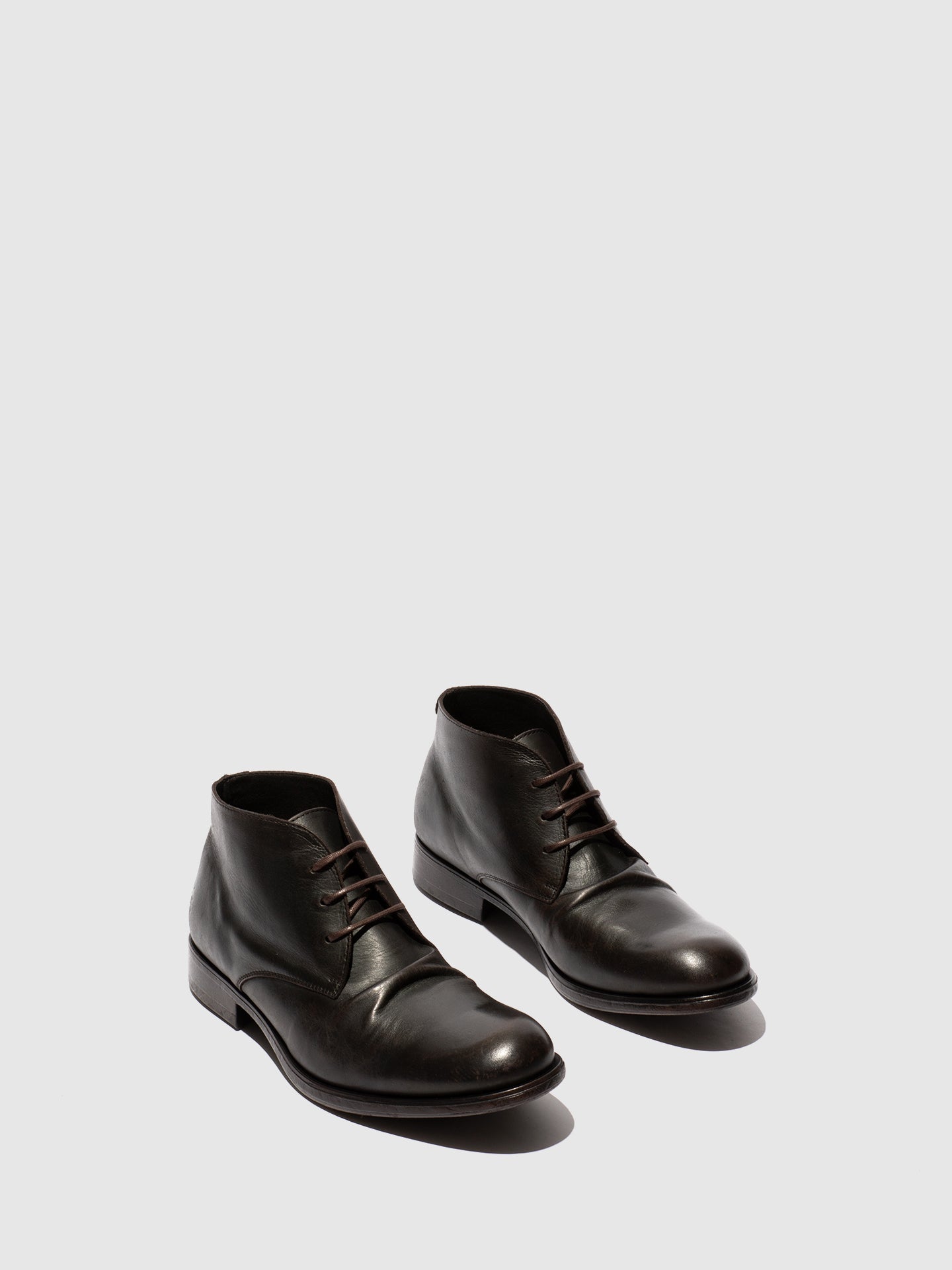 Lace-up Ankle Boots MIZZ312FLY BROWN