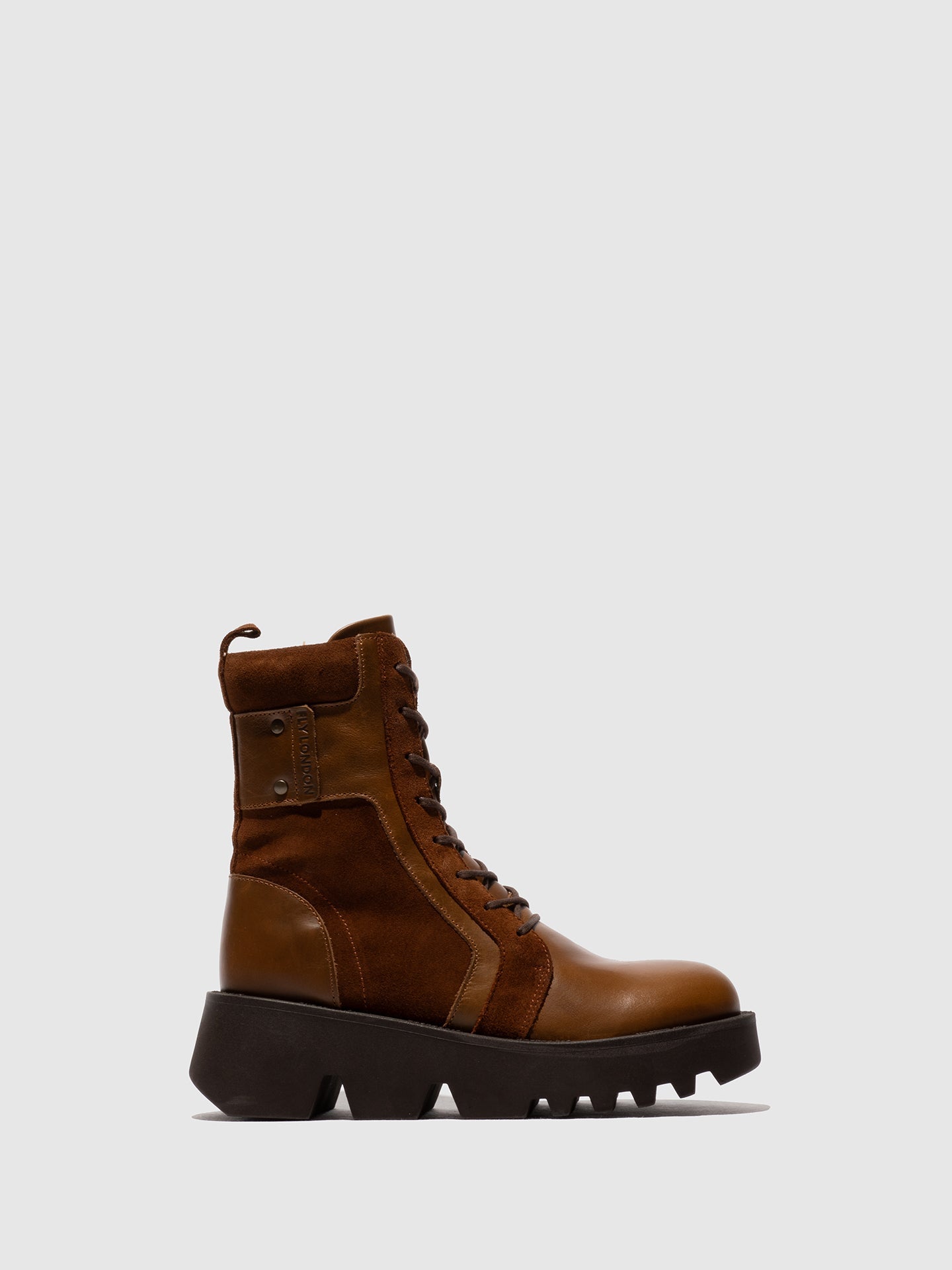 Schnürstiefeletten ZELY315FLY CAMEL