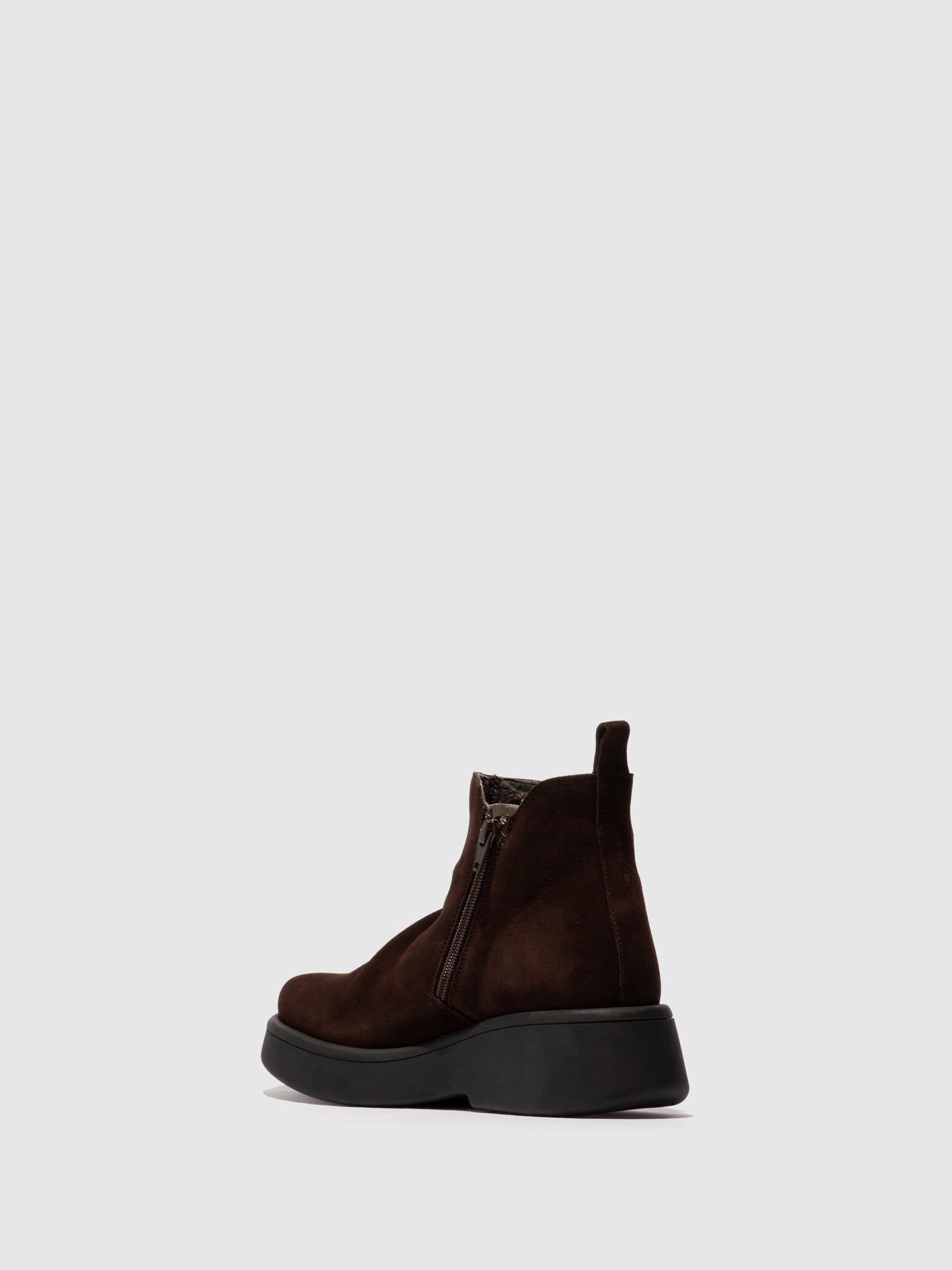 Zip Up Ankle Boots MAZY323FLY EXPRESSO