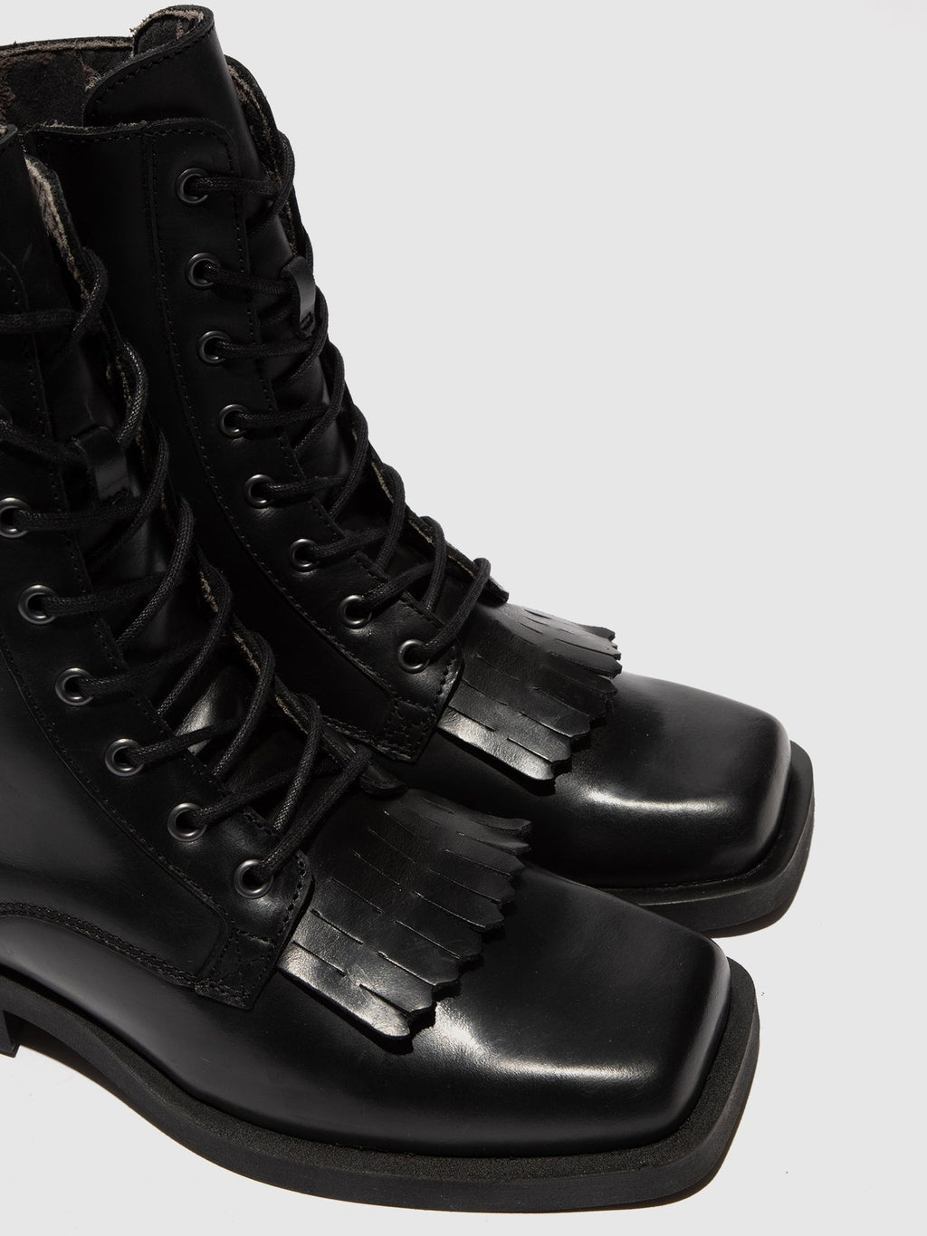 Lace-up Ankle Boots REIT326FLY BLACK