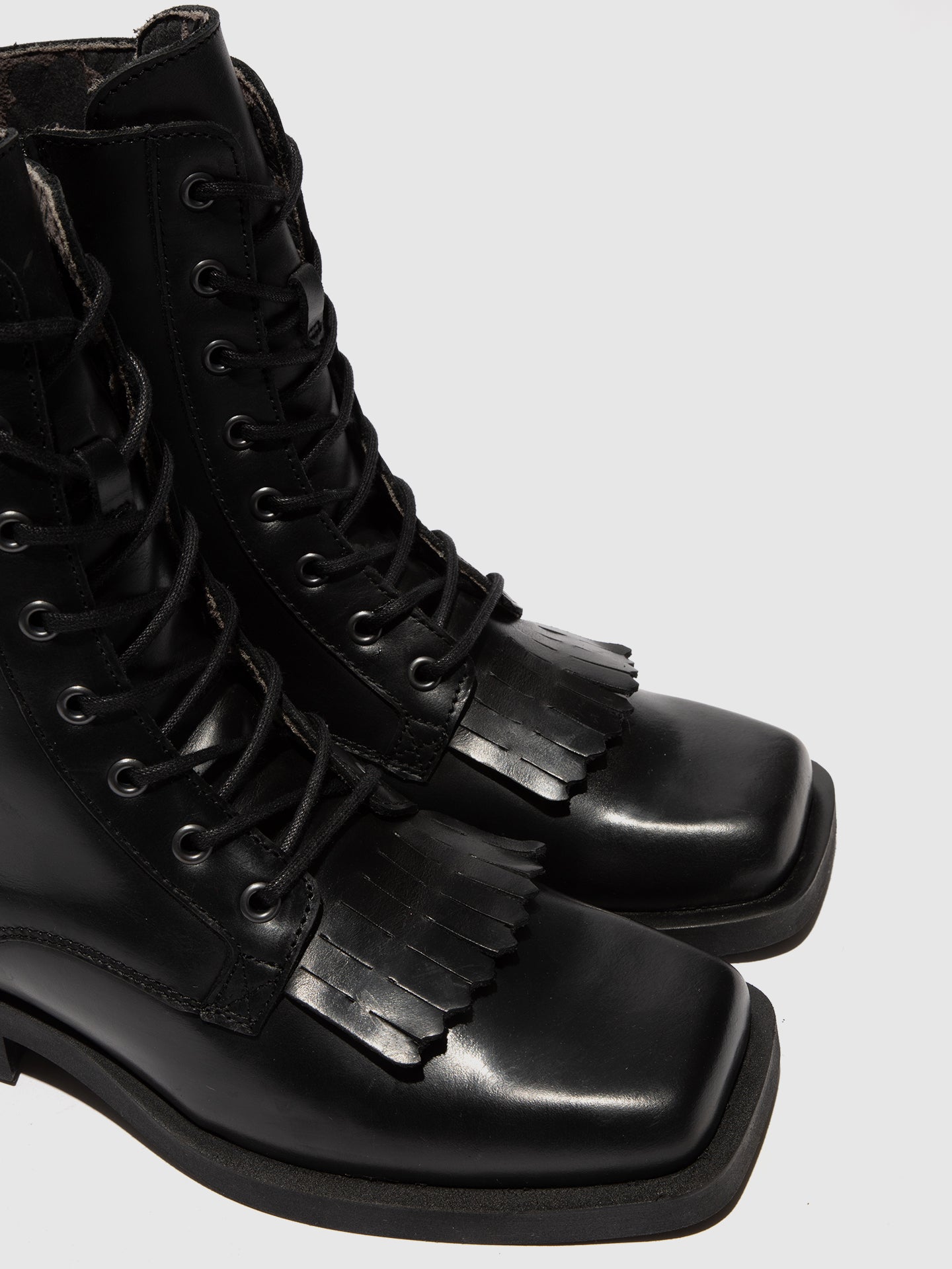 Schnürstiefeletten REIT326FLY BLACK