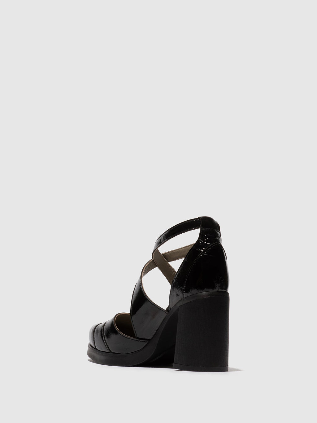 Buckle Sandals SERD333FLY BLACK