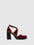 Buckle Sandals SERD333FLY INTENSE RUST