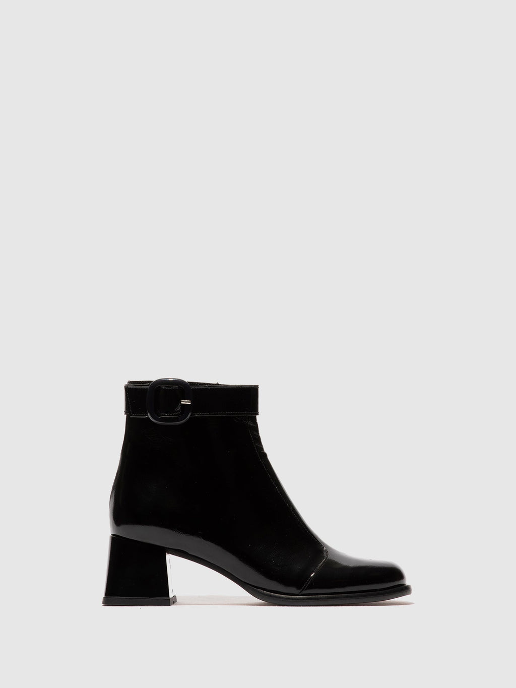 Zip Up Ankle Boots SIRT340FLY BLACK