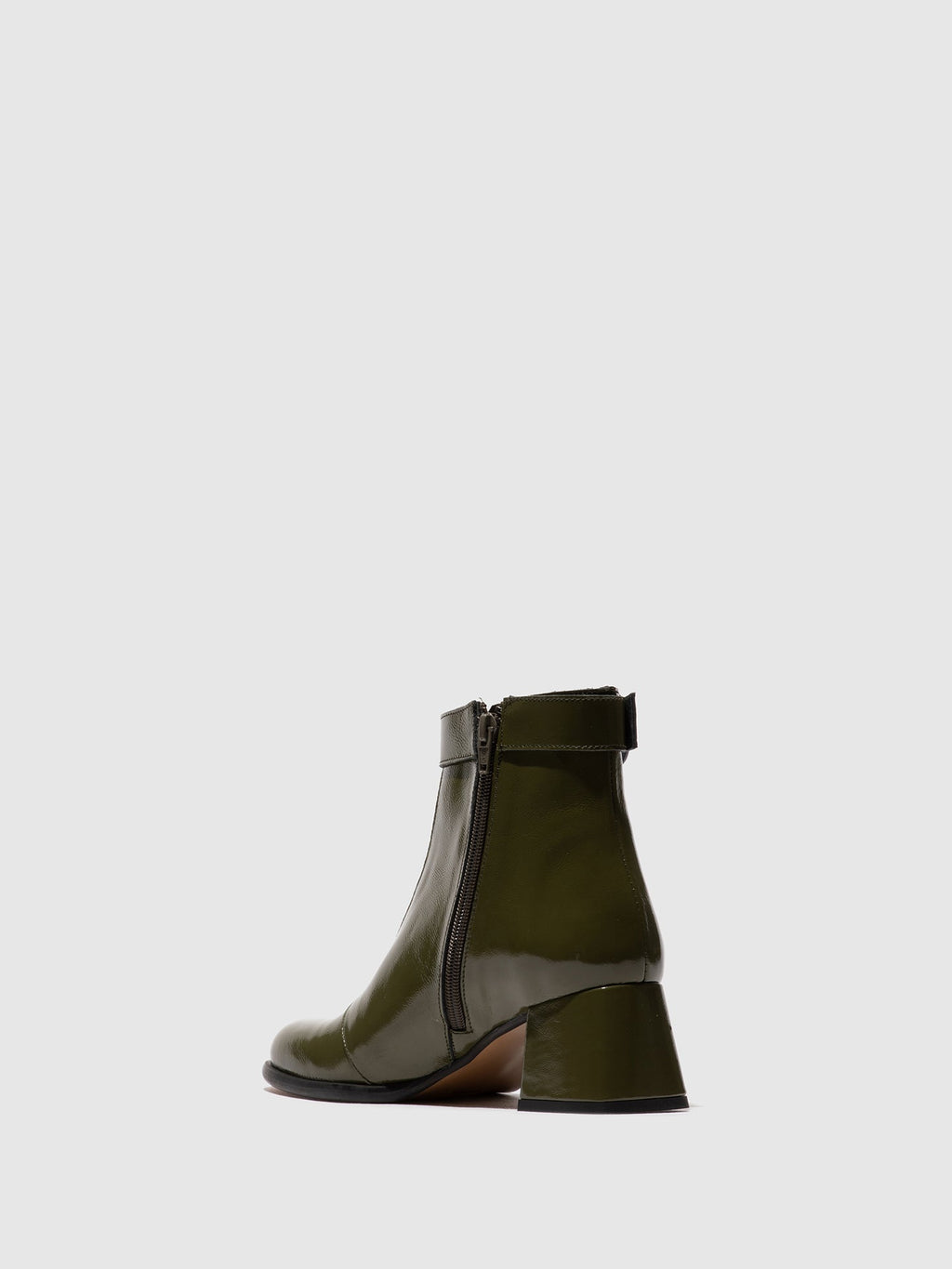 Zip Up Ankle Boots SIRT340FLY SEA KELP