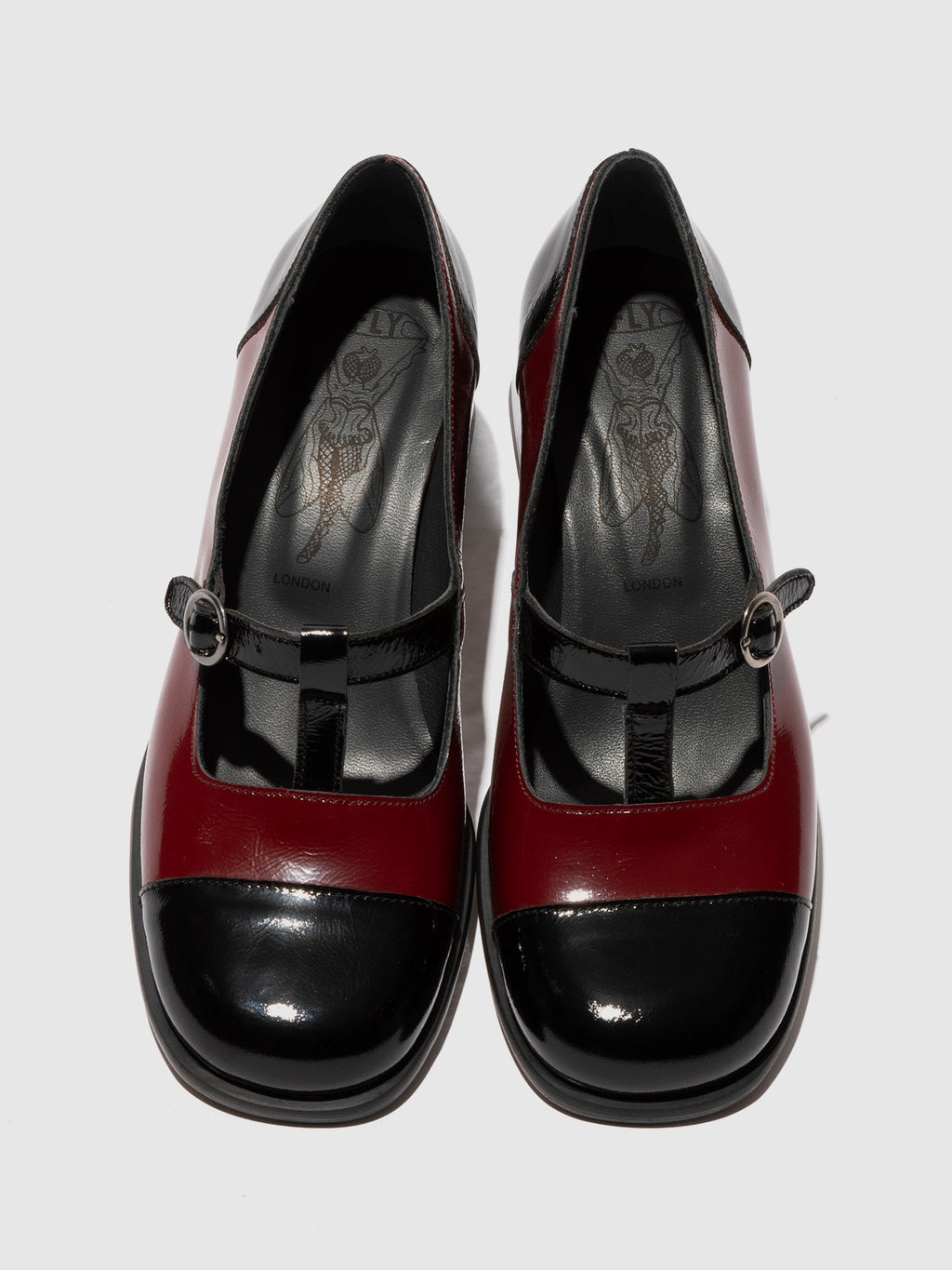 Buckle Shoes SOLF341FLY BLACK/INT.RUST