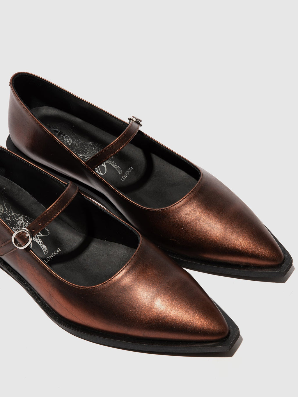 Pointed Toe Shoes RENK347FLY BRONZE