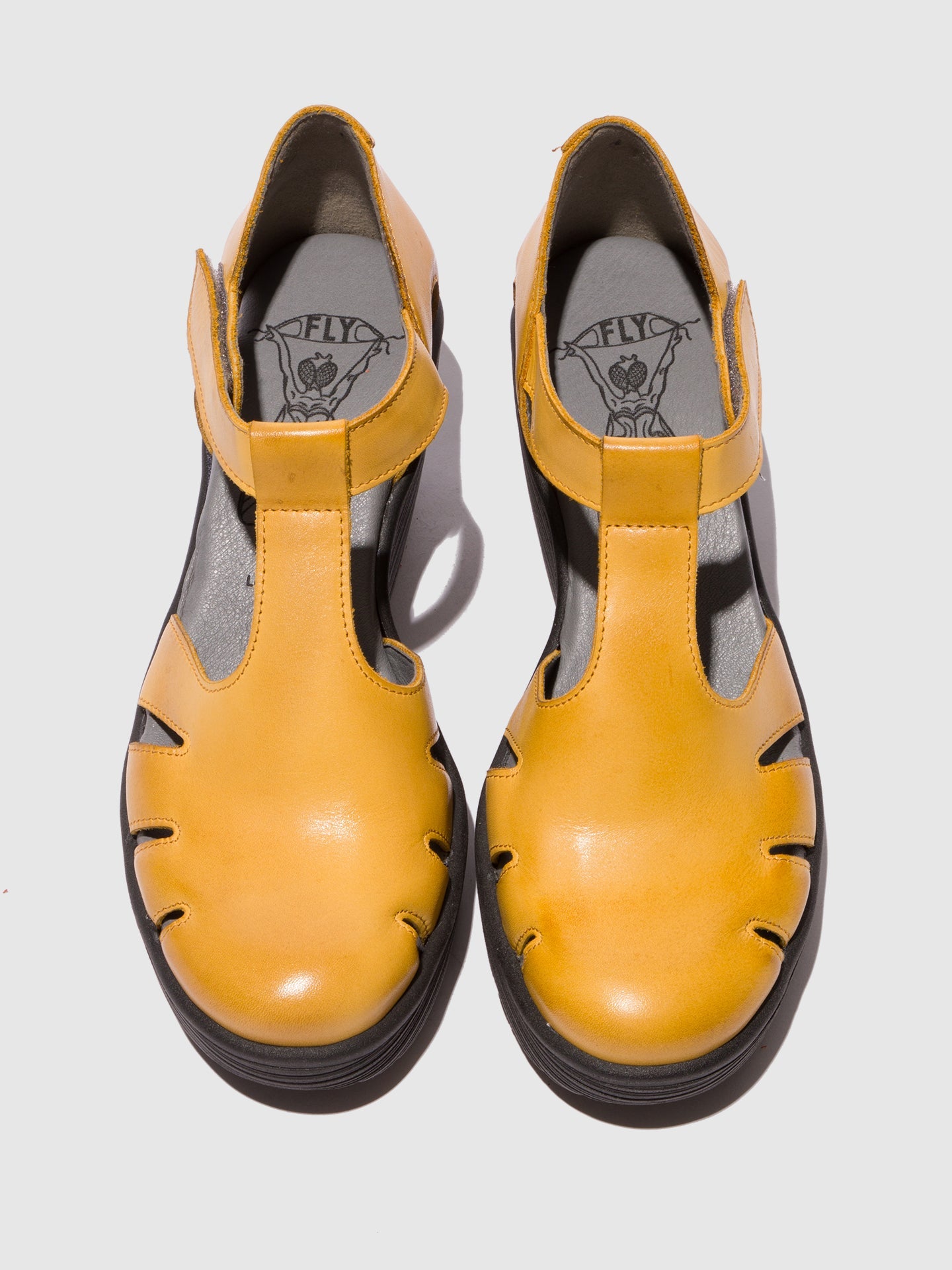 Velcro Sandals LETE395FLY MUSTARD