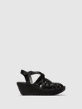 Buckle Sandals LEMY397FLY BLACK