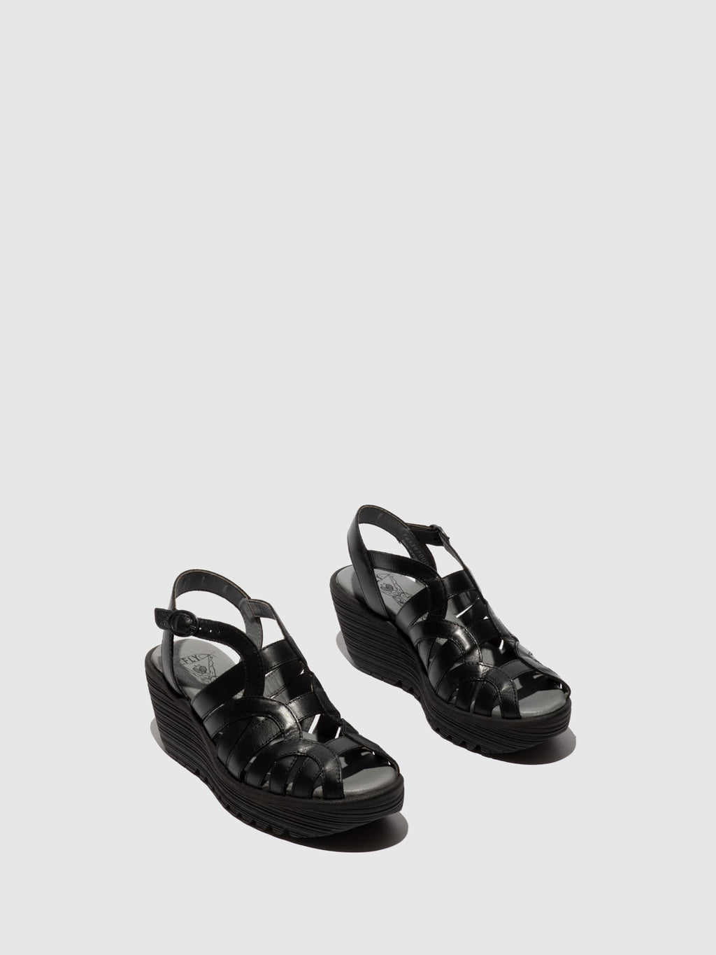 Buckle Sandals LEMY397FLY BLACK