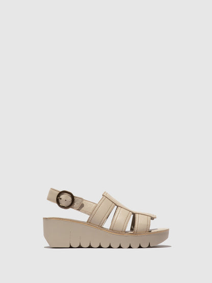 Slingback-Sandalen YOLF400FLY OFF WHITE