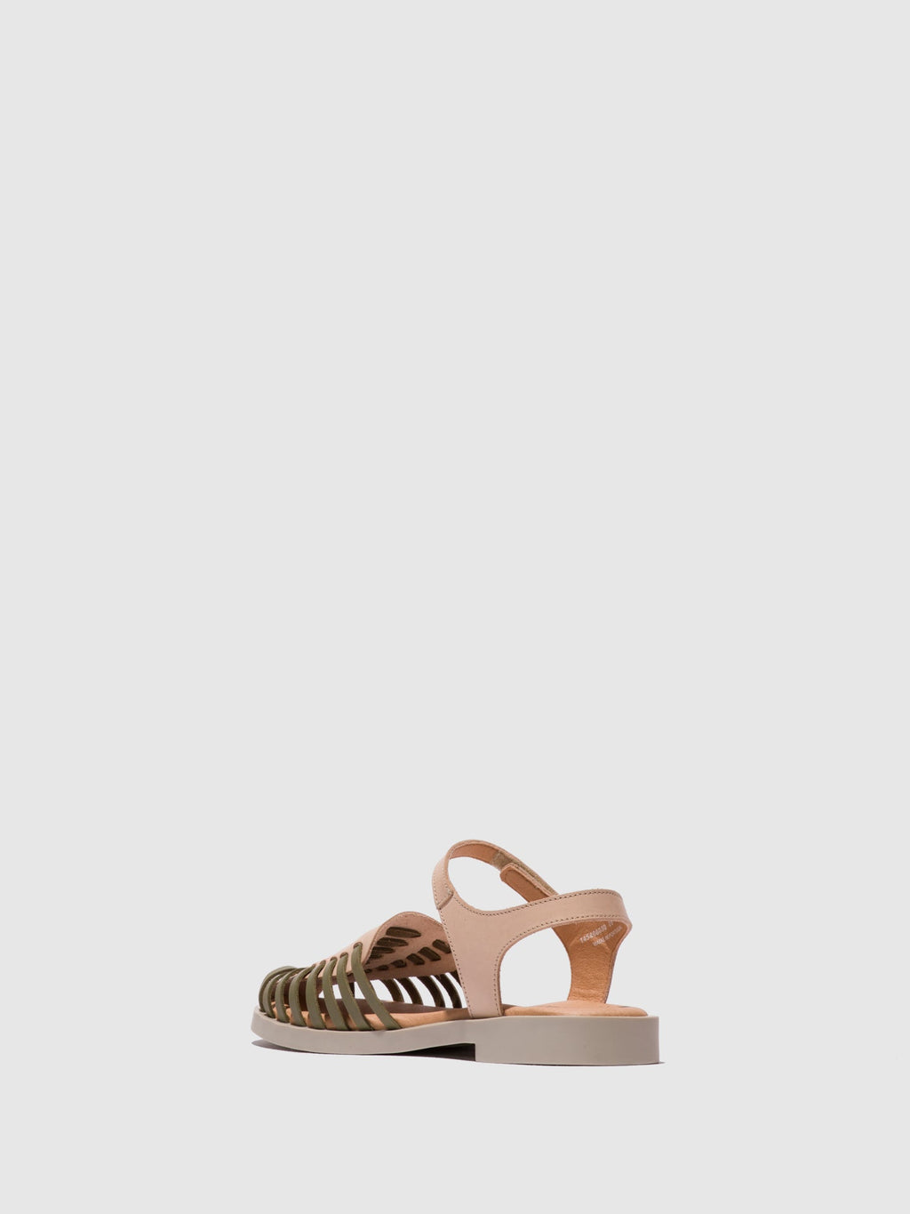 Ankle Strap Sandals AVAN406FLY NATURAL/SMOG