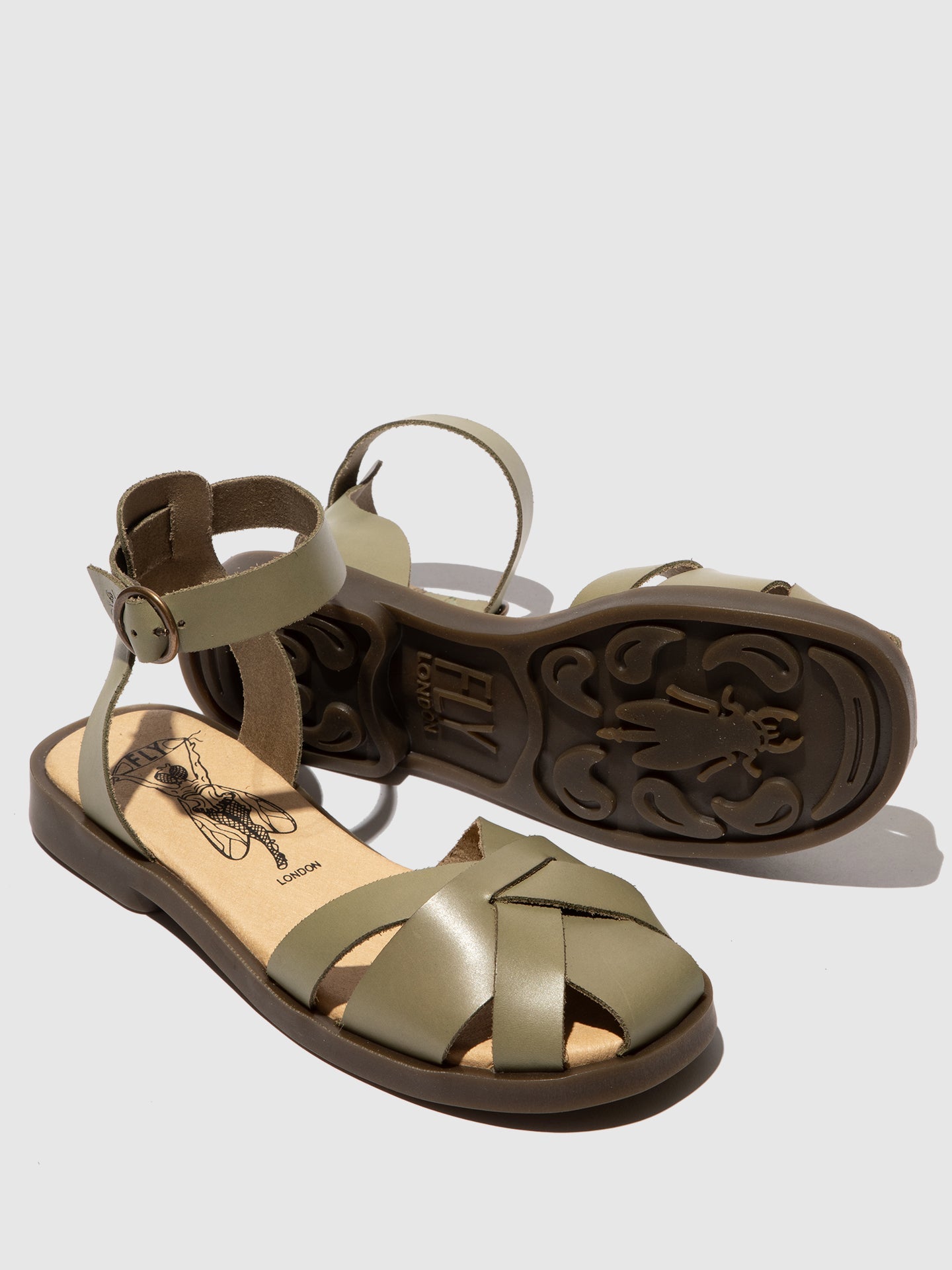 Buckle Sandals ALLI409FLY SMOG