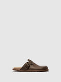 Slip-on Mules MIGS411FLY BROWN