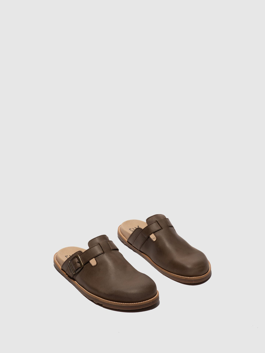 Slip-on Mules MIGS411FLY BROWN