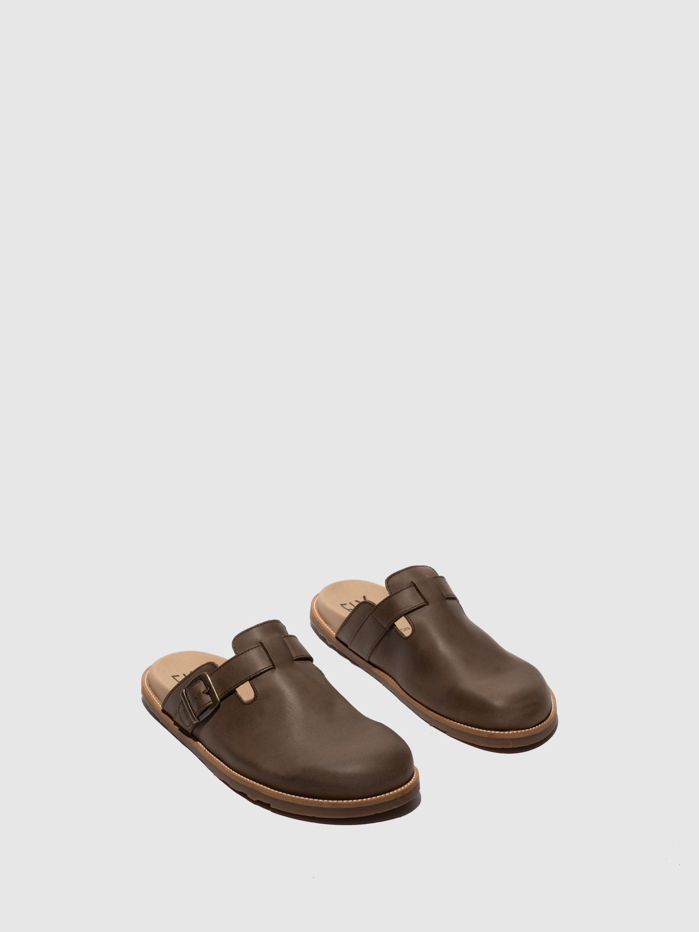 Slip-on Mules MIGS411FLY BROWN