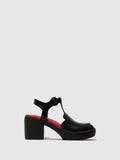 T-Strap Sandals FLIG419FLY BLACK