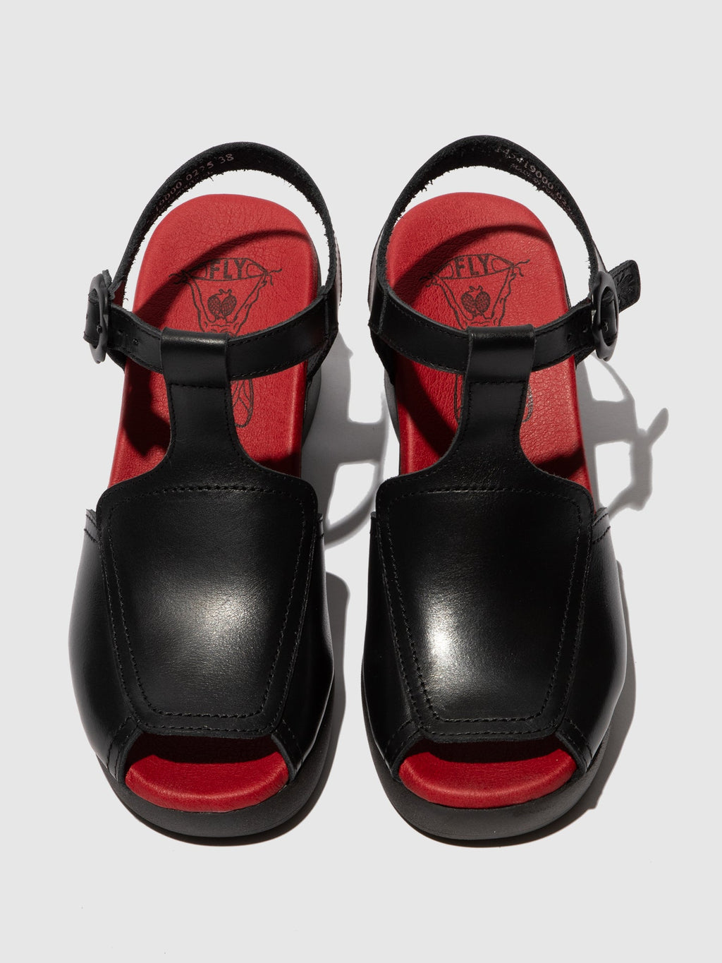 T-Strap Sandals FLIG419FLY BLACK