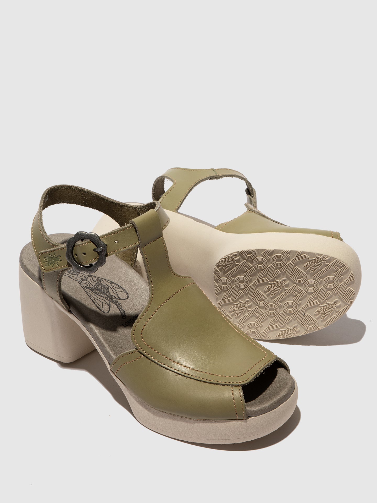T-Strap Sandals FLIG419FLY SMOG